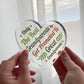Nanny and Grandad Gift Acrylic Plaque Great Grandparent Gifts