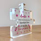 Auntie Birthday Gifts Standing Plaque Keepsake Christmas