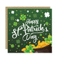 Happy St Patricks Day Card Set of 6 St Paddys Day Cards