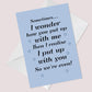 FUNNY ANNIVERSARY CARD For Boyfriend Girlfriend Husband