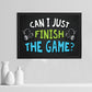 Gaming Print Framed Wall Art For Boys Bedroom Games Room