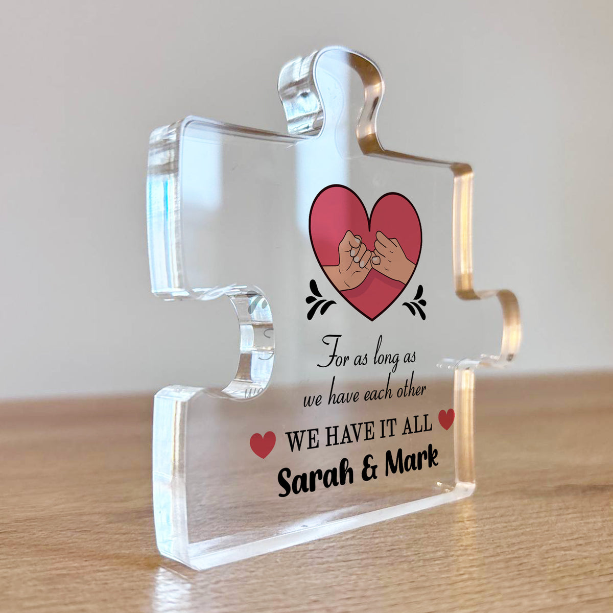 Personalised Gift For Boyfriend Girlfriend Have Each Other