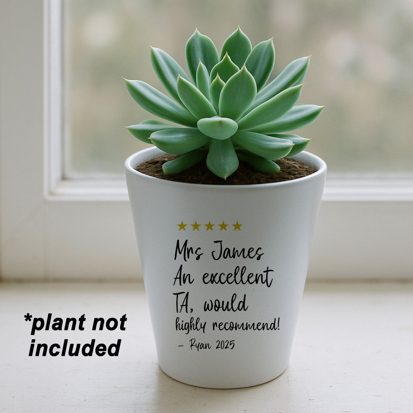 Personalised Thank You Gift For TA Funny Teacher Gifts