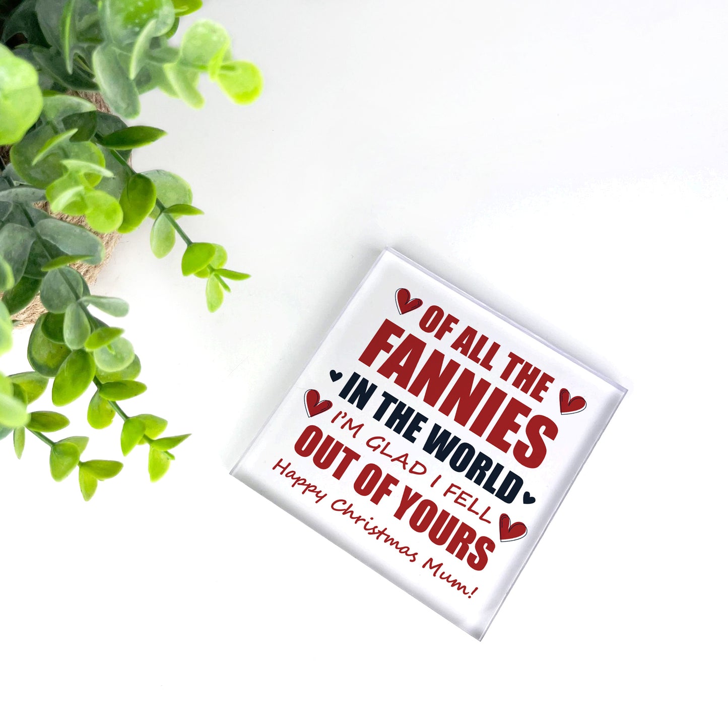 Funny Gift For Mum For Christmas Acrylic Plaque Mum Gifts