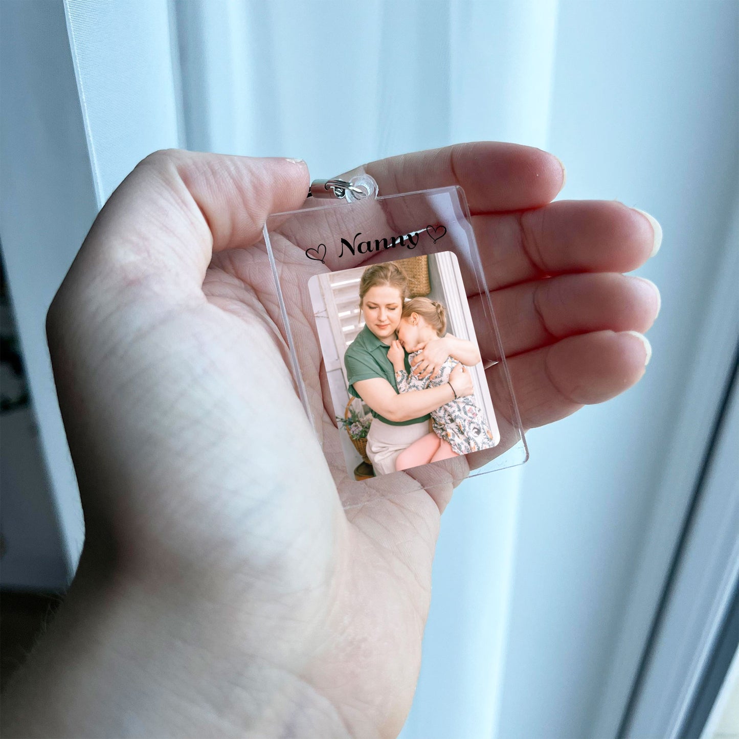 Nanny Keyring Gifts Personalised Custom Photo Acrylic Keychain