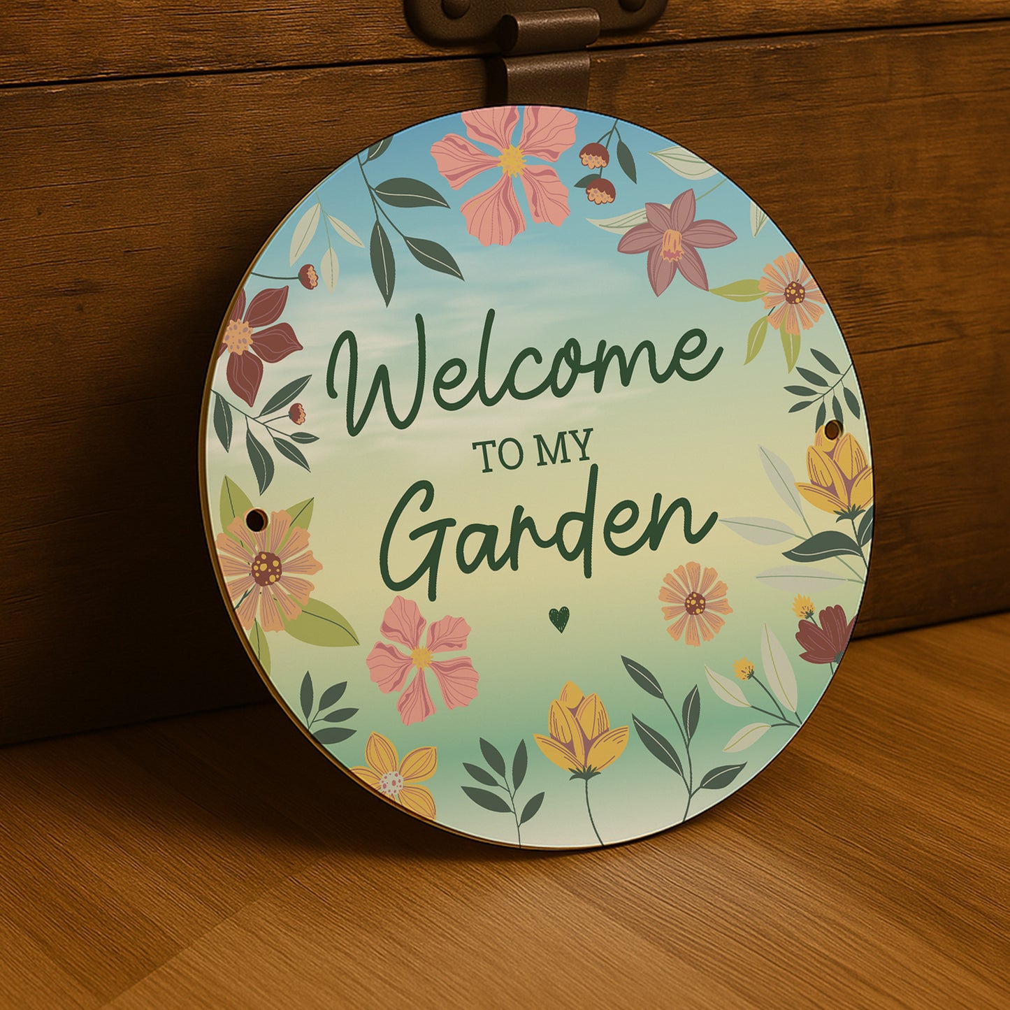 Welcome To My Garden Sign For Outside Shed Summerhouse Sign