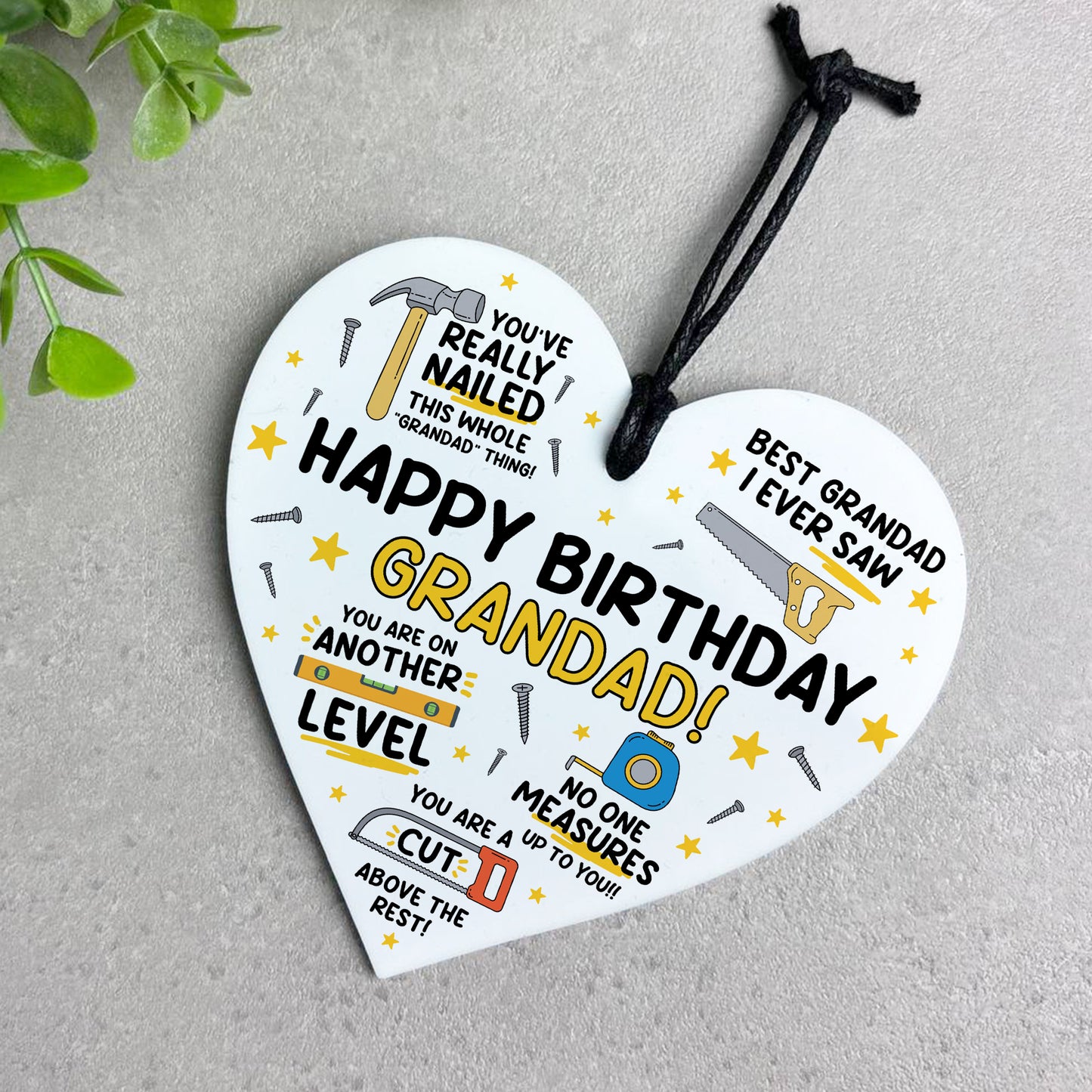 Funny Birthday Gift For Grandad Hammer Tools DIY Grandad Gift