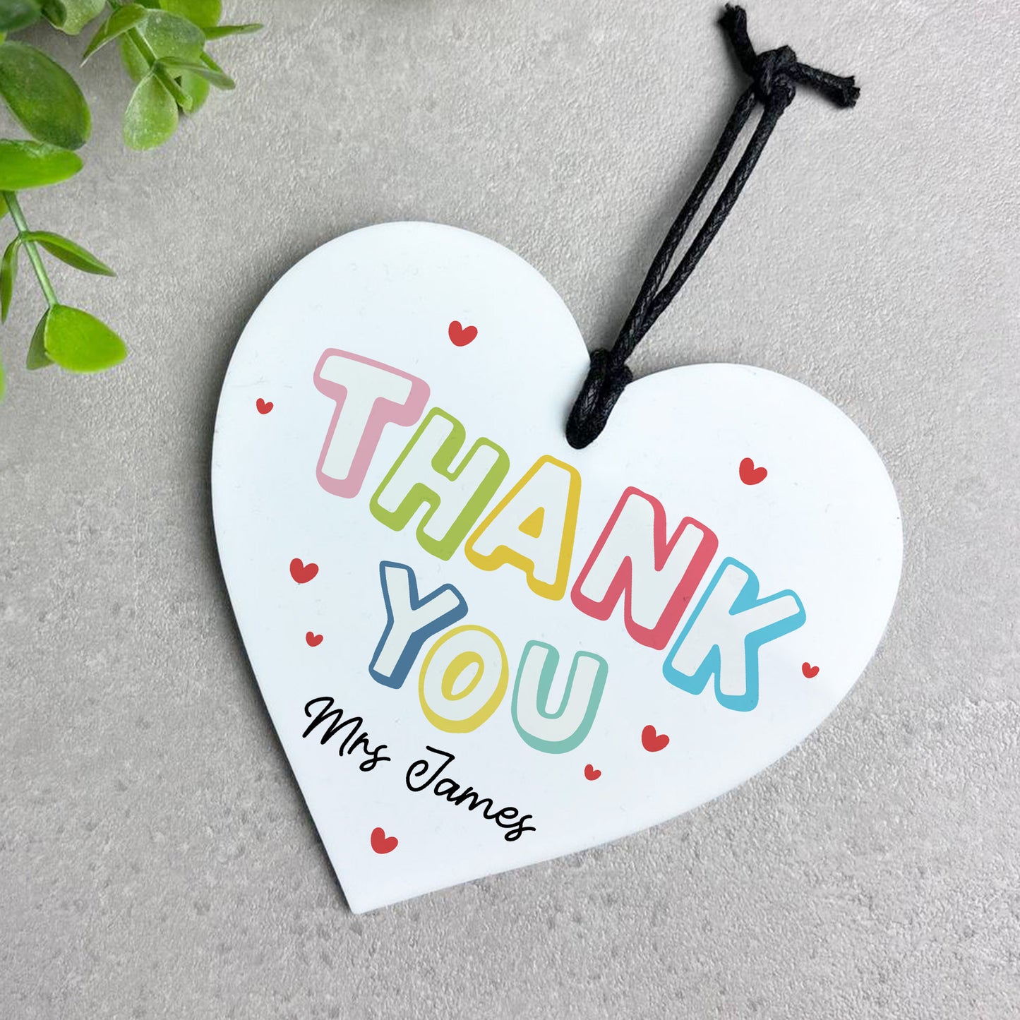 Thank You Gift For Teacher Colourful Teaching Assistant