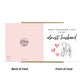 Fiance Valentine Card, Funny Almost Husband Valentines Card