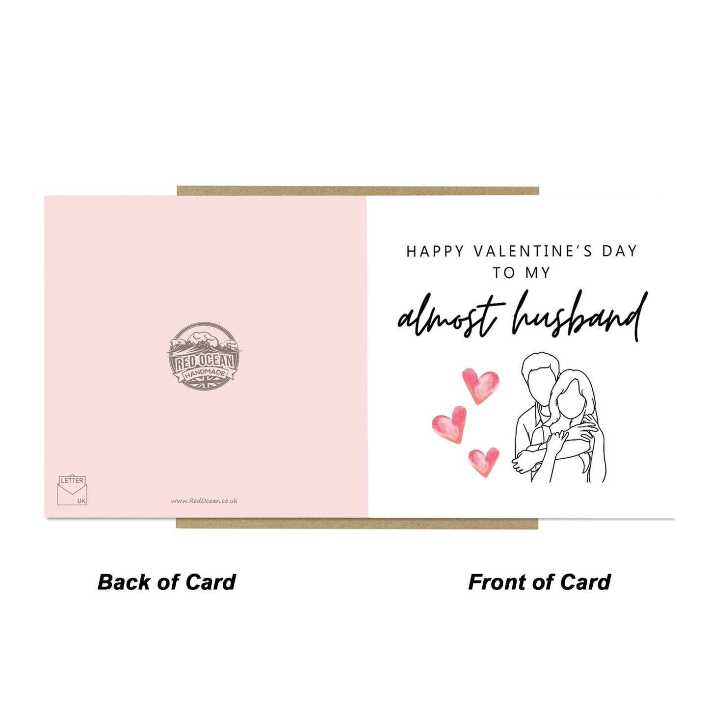 Fiance Valentine Card, Funny Almost Husband Valentines Card