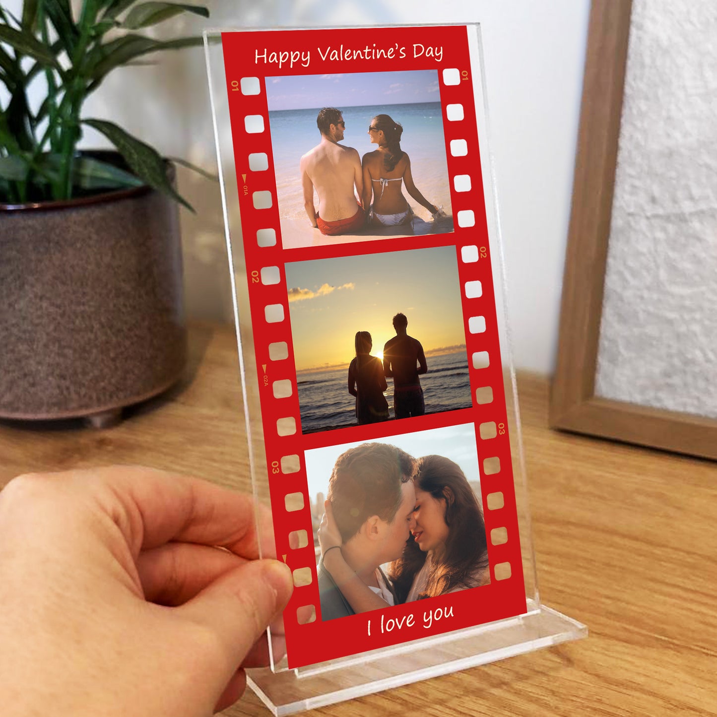 Personalised Valentines Gift For Boyfriend Girlfriend Collage