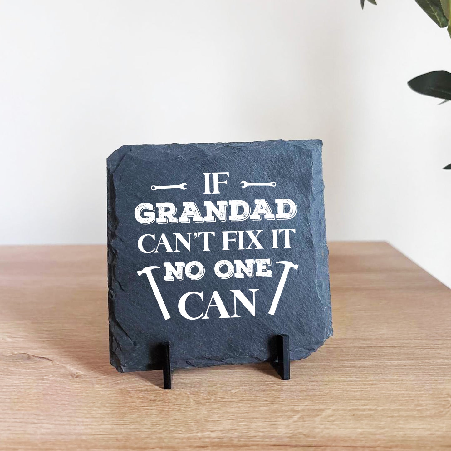 Grandad Gifts Standing Slate Plaque From Granddaughter Grandson