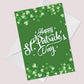 St Patricks Day Card Happy St Patrick’s Day Irish Day Cards