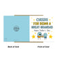 Funny Card For Grandad For Fathers Day CHEERS Card With Envelope