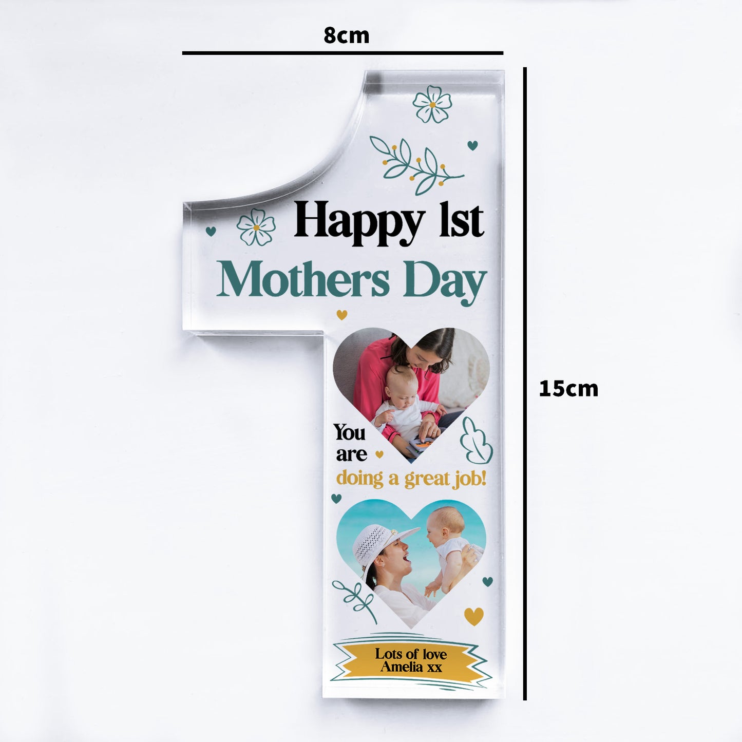 Happy 1st Mothers Day Gift Thank You Gift For Mummy From Son