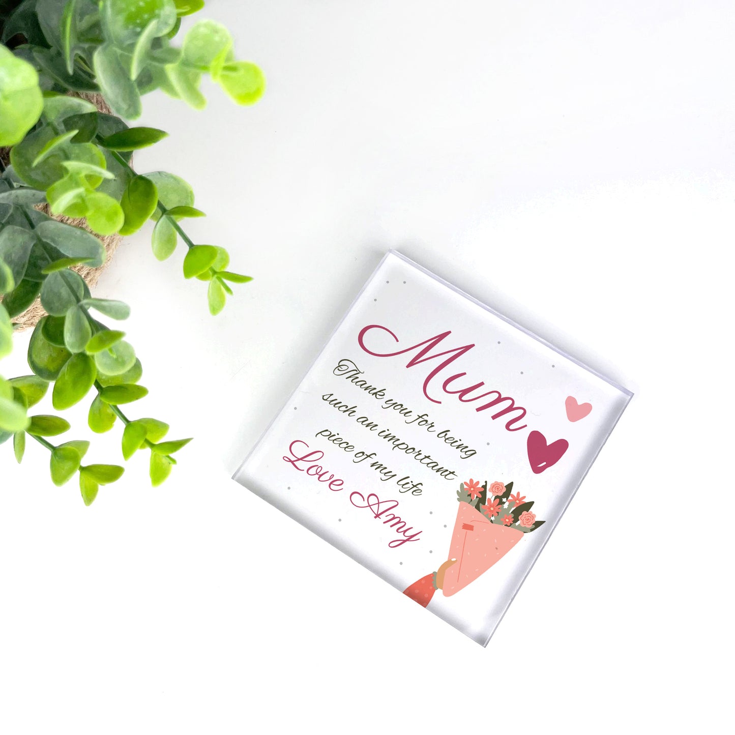 Thank You Gift For Mum on Mothers Day Birthday Personalised