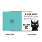 Humorous Birthday Card Happy Birthday Greetings Card Novelty