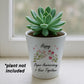 1st Wedding Anniversary Gifts For Wife Couple Gift Plant Pot