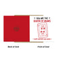 Funny Mothers Day Card You Are The Queen Of Mums Funny Card