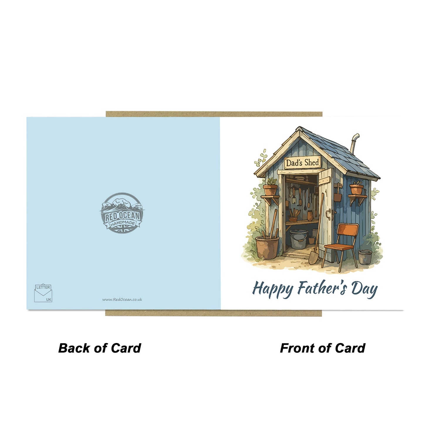 Cute Fathers Day Card For Dad Grandad From Granddaughter