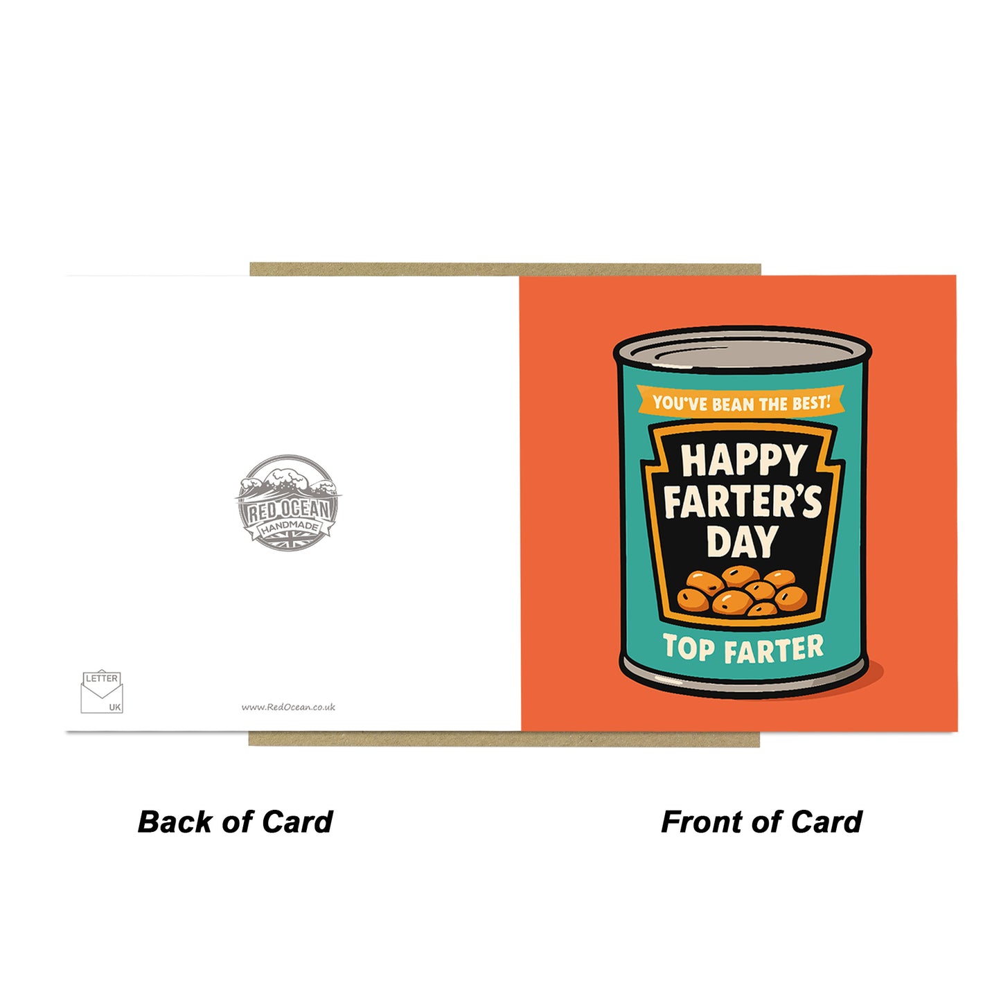 Funny Joke Cards For Dad For Fathers Day TOP FARTER Dad Card