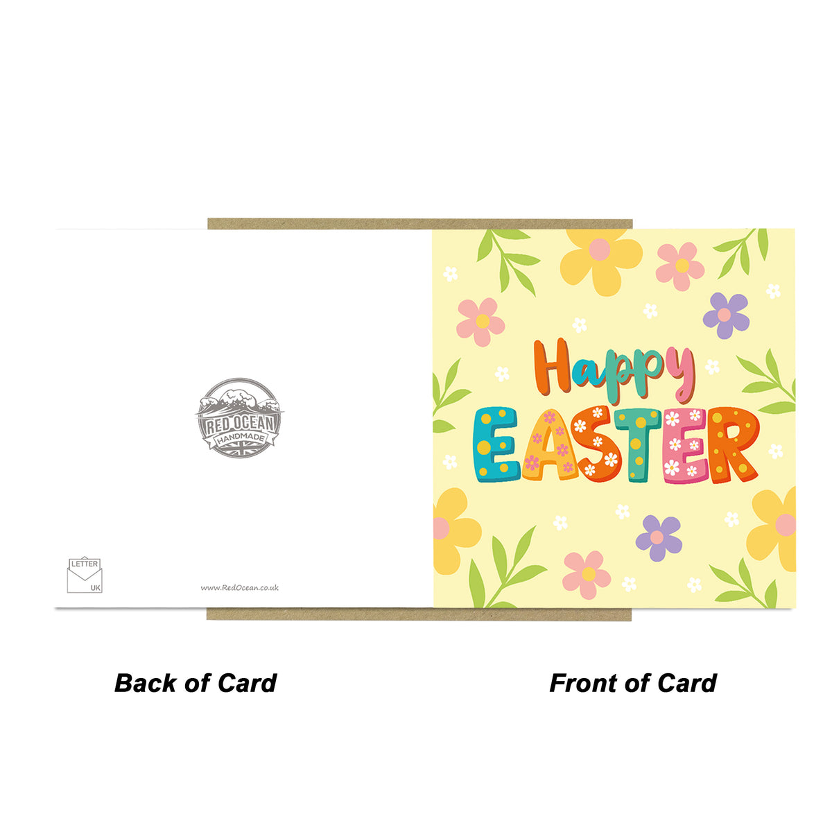 Pastel Easter Card Happy Easter Card Easter Wishes Card
