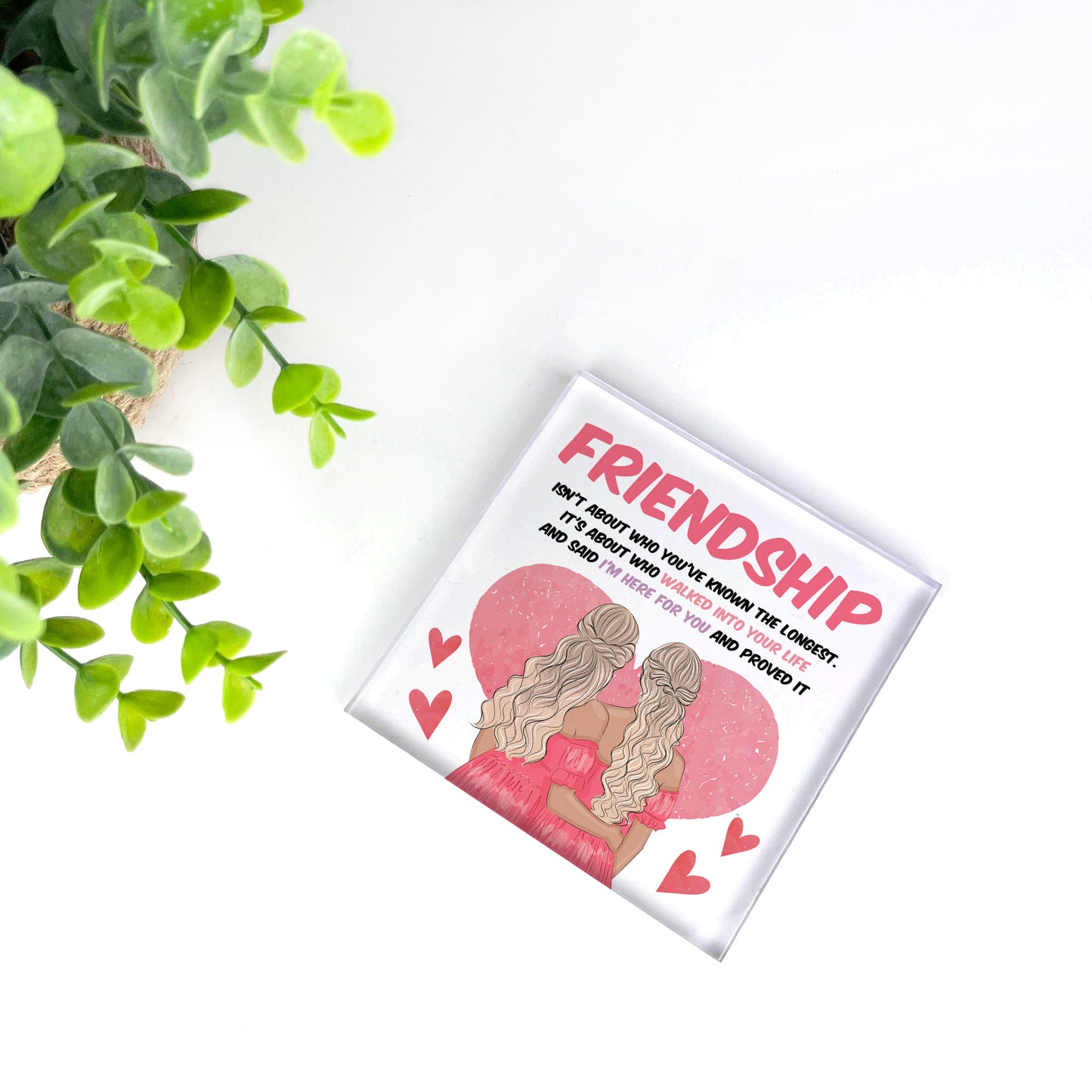 Friendship Gifts For Women Best Friend Gift Standing Plaque