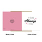 Valentines Day Card Always You Card Love You Card Valentine Card