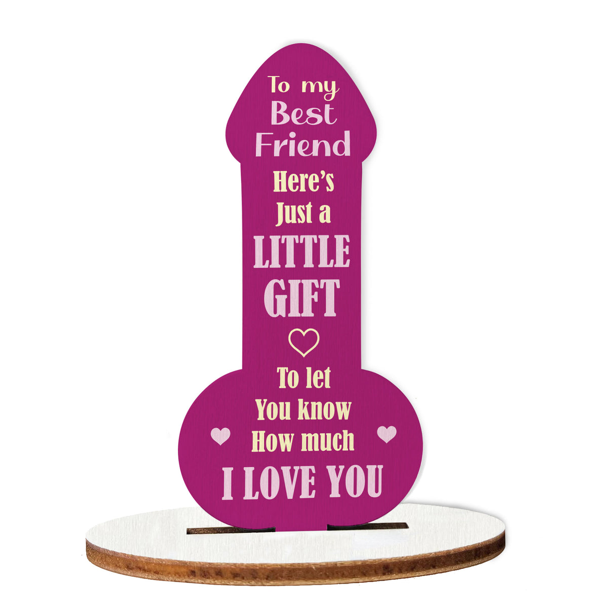 FUNNY JOKE BEST FRIEND PLAQUE Gift For Best Friend Birthday