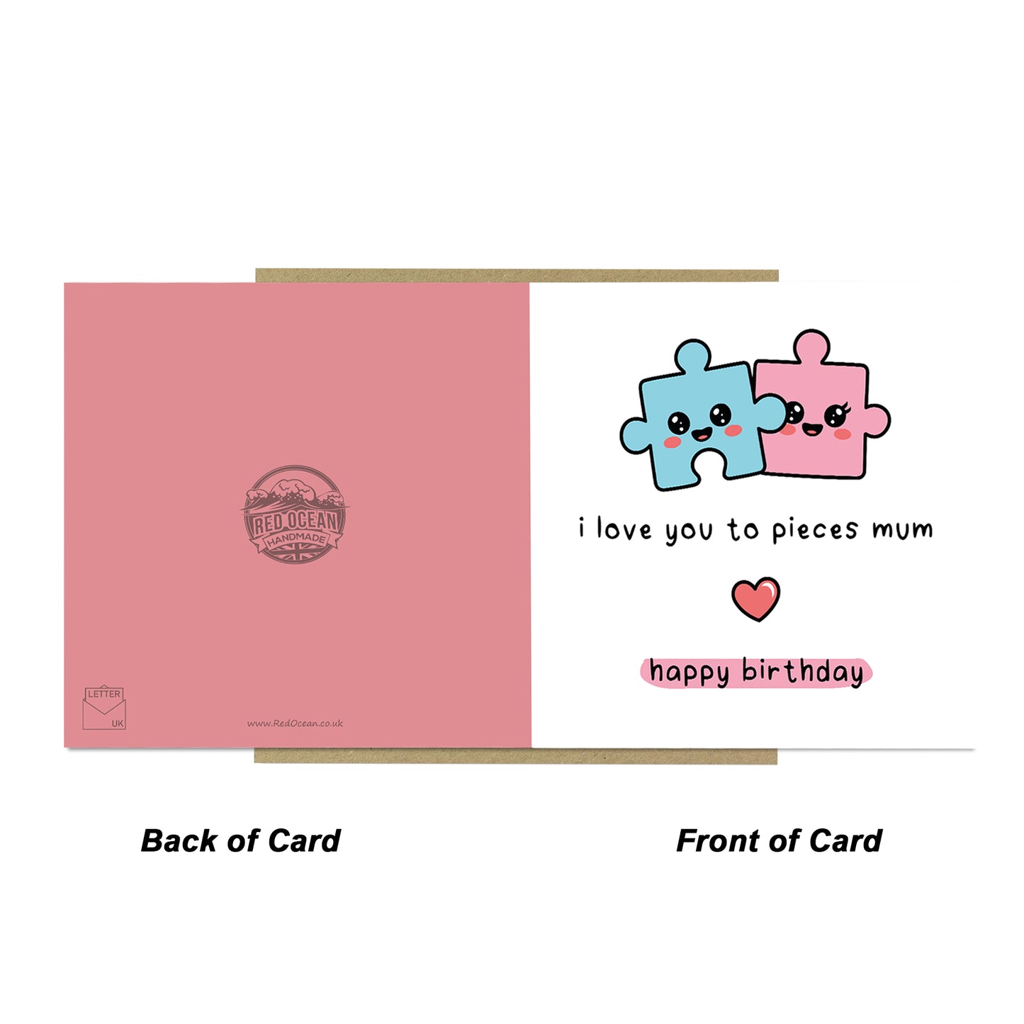 Birthday Card For Mum With Envelope Included Happy Birthday Card