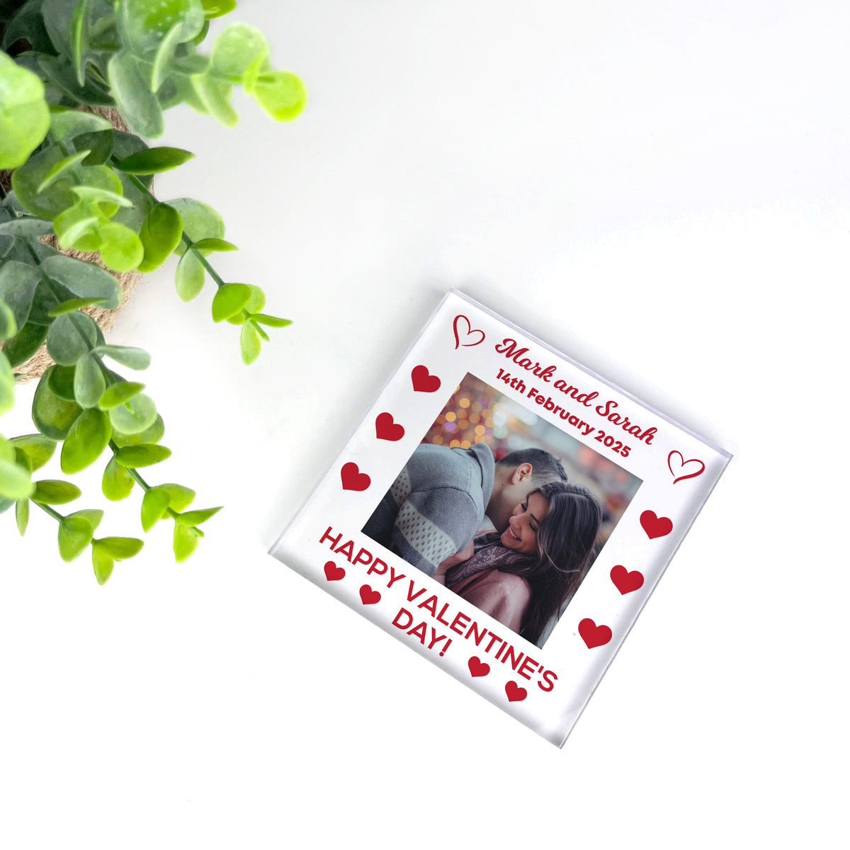 Happy Valentines Day Gift For Couple Personalised Boyfriend Gift