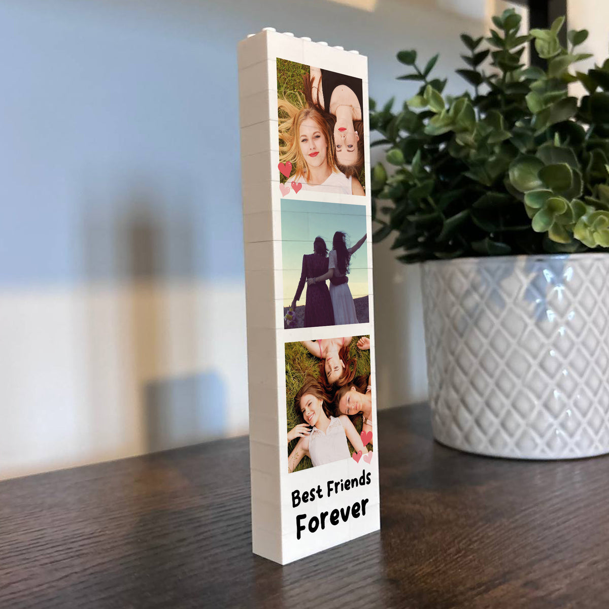 Personalised Best Friend Building Block Best Friend Photo Block