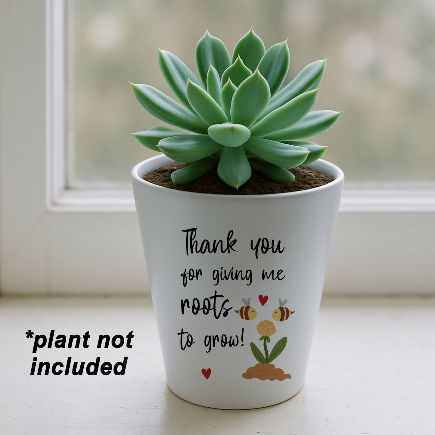 Thank You Gift For Teacher GIVING ME ROOTS TO GROW Gifts