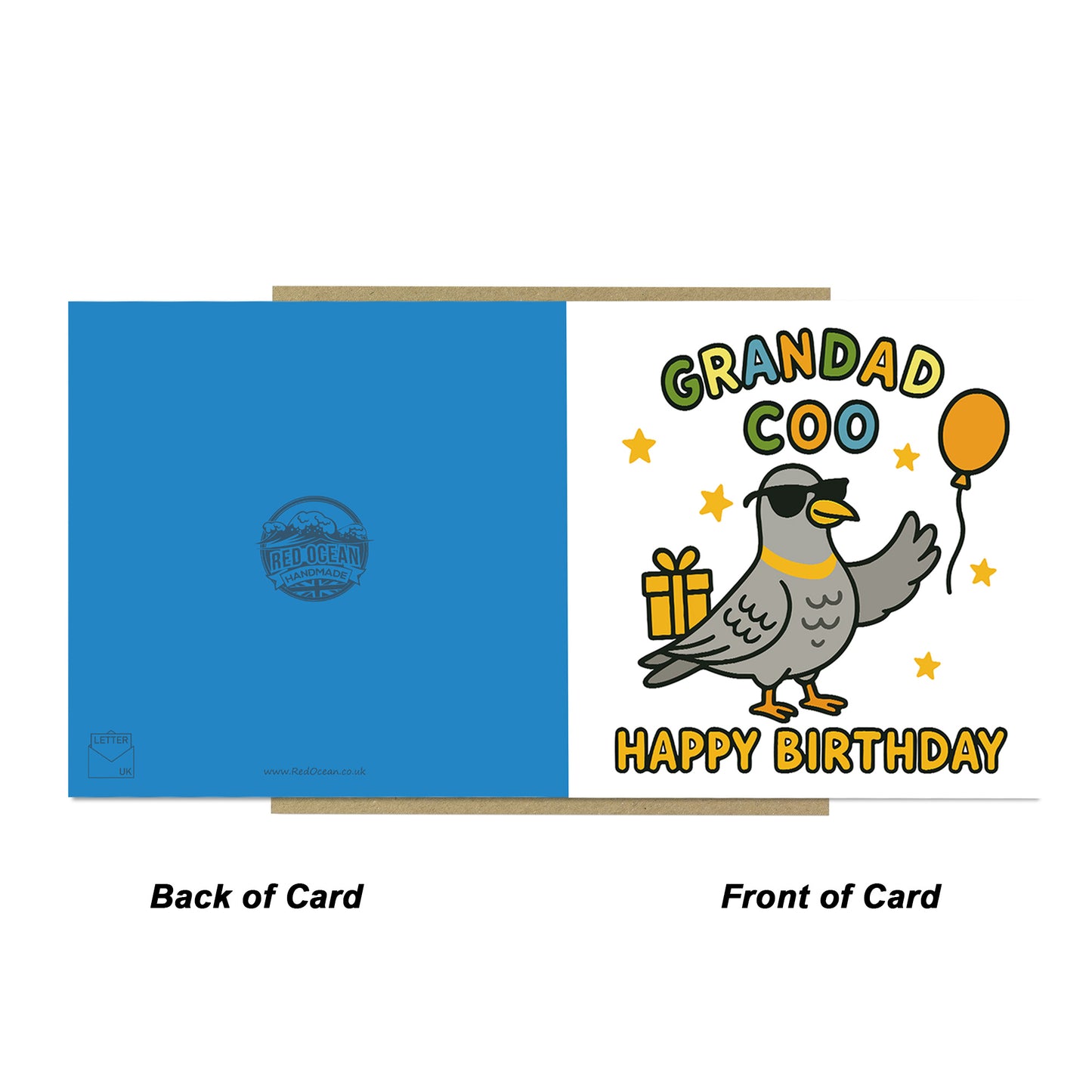 Funny Card For Grandad For Birthday GRANDAD COO Card