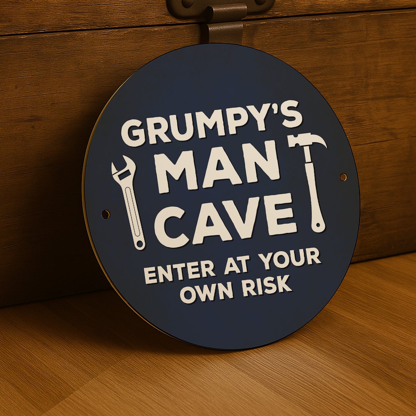 Funny Gift For Grandad Dad Birthday Fathers Day Grumpys Man Cave