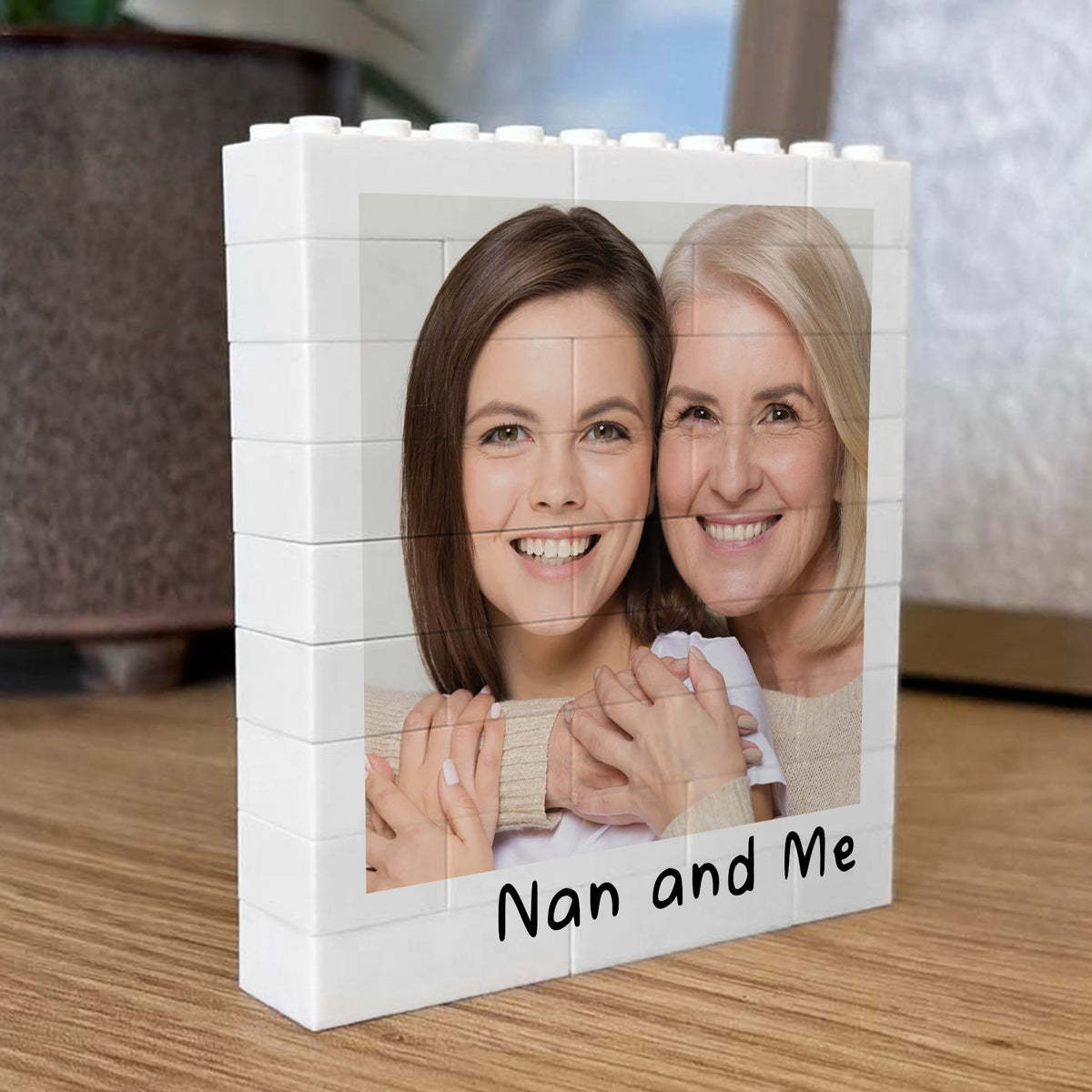 Personalised Gift For Nan, Nan Photo Plaque, Nan And Me Gift