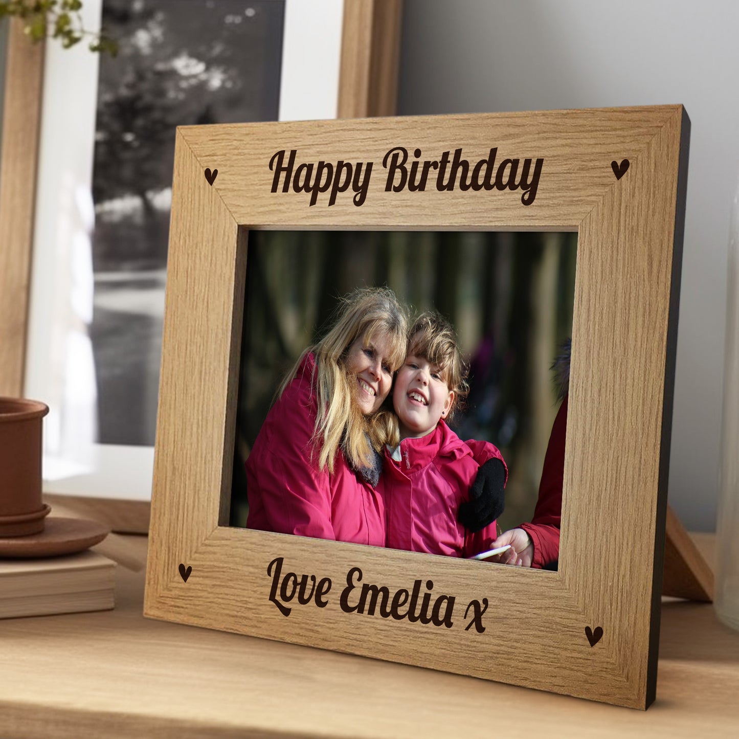 Birthday Gifts For Her 7x5 Wooden Photo Frame Gift For Women