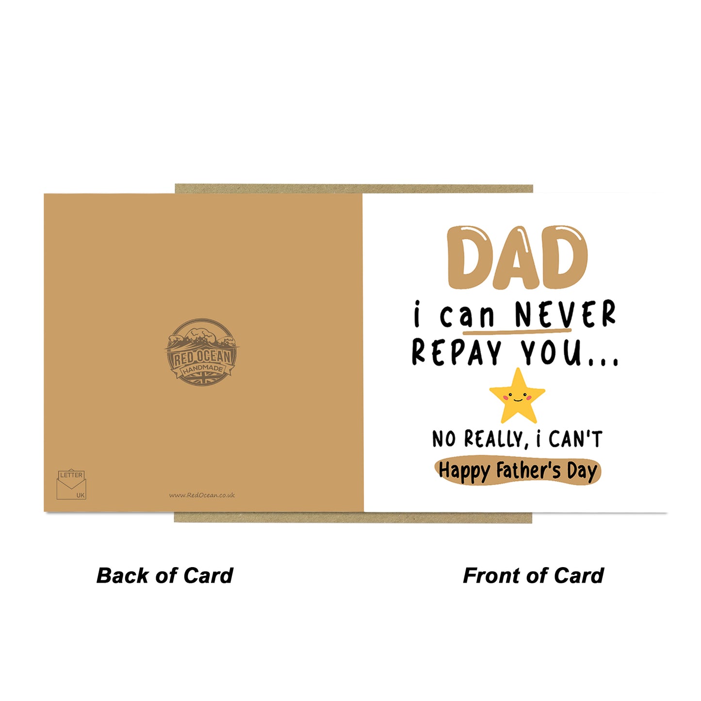 Fathers Day Card Funny For Dad Joke Happy Father's Day Card
