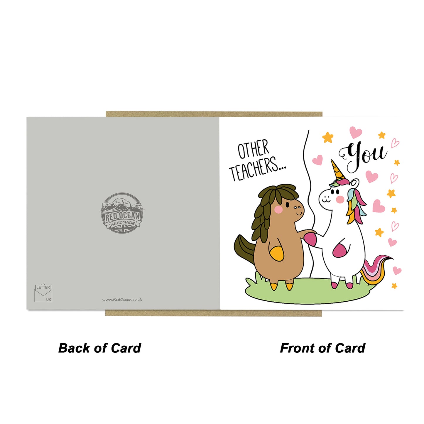 Funny Teacher Thank You Cards End of Term Leaving Card