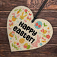 Happy Easter Wood Heart Decoration For Kids Easter Gifts For Son
