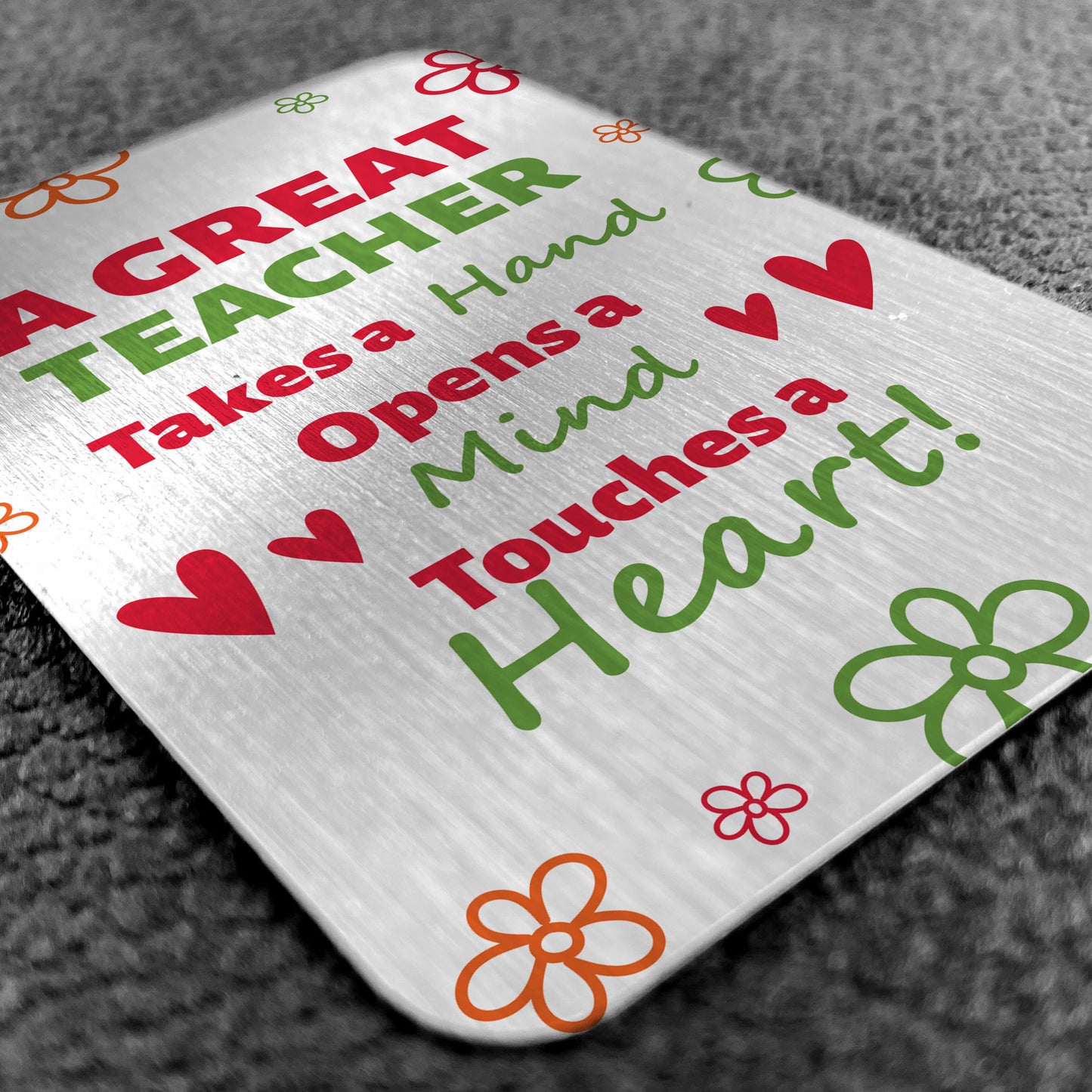 Teacher Appreciation Gifts Metal Card Thank You Gift For Teacher