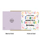 Friend Birthday Card Best Friend Birthday Card Bestie BFF