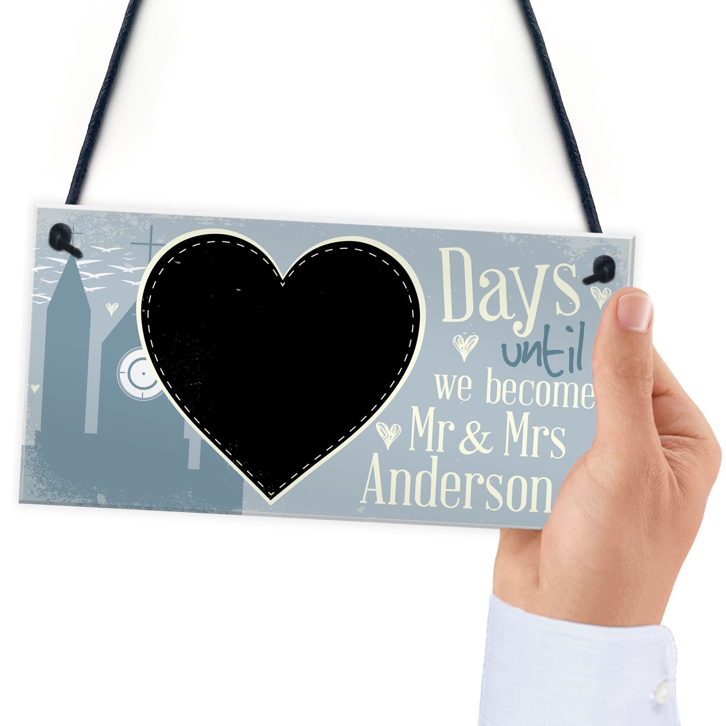 Wedding Countdown Days Until We Say I Do Engagement Gifts