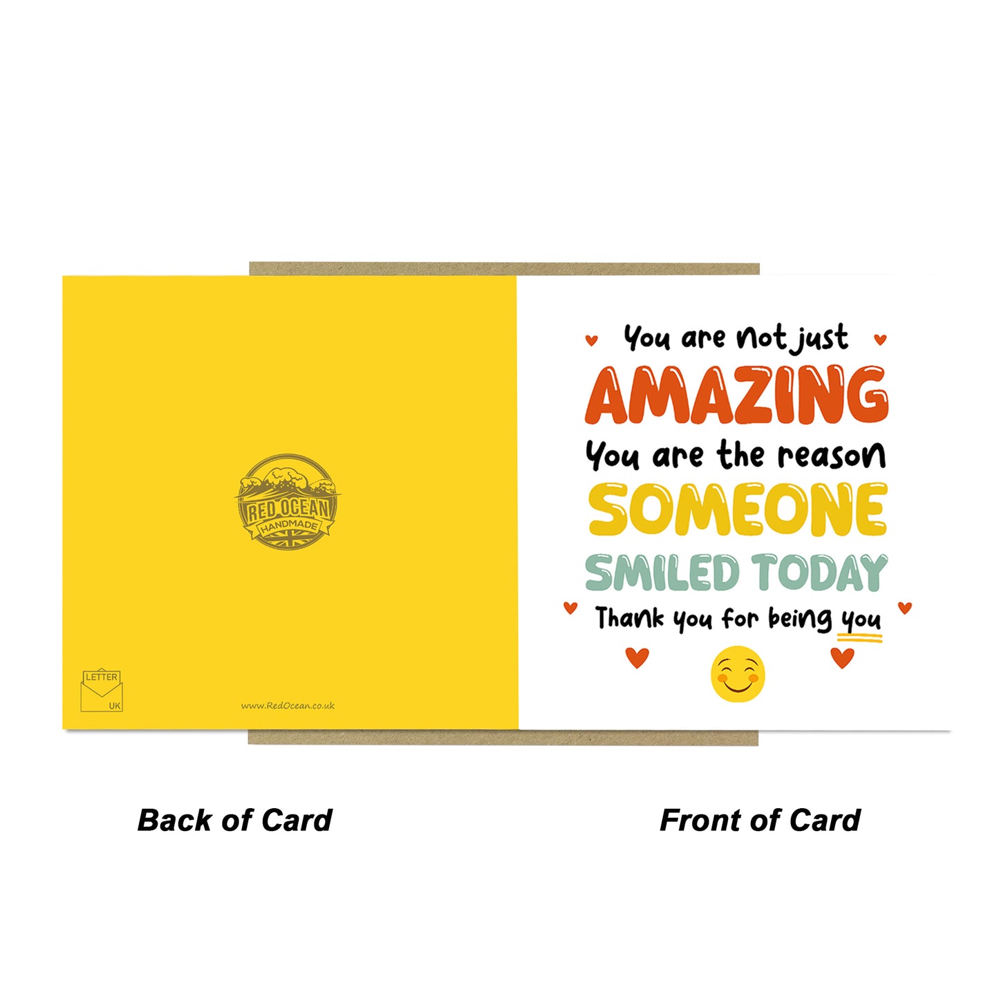 Thank You Card For Someone Special Thank You Card For Teacher