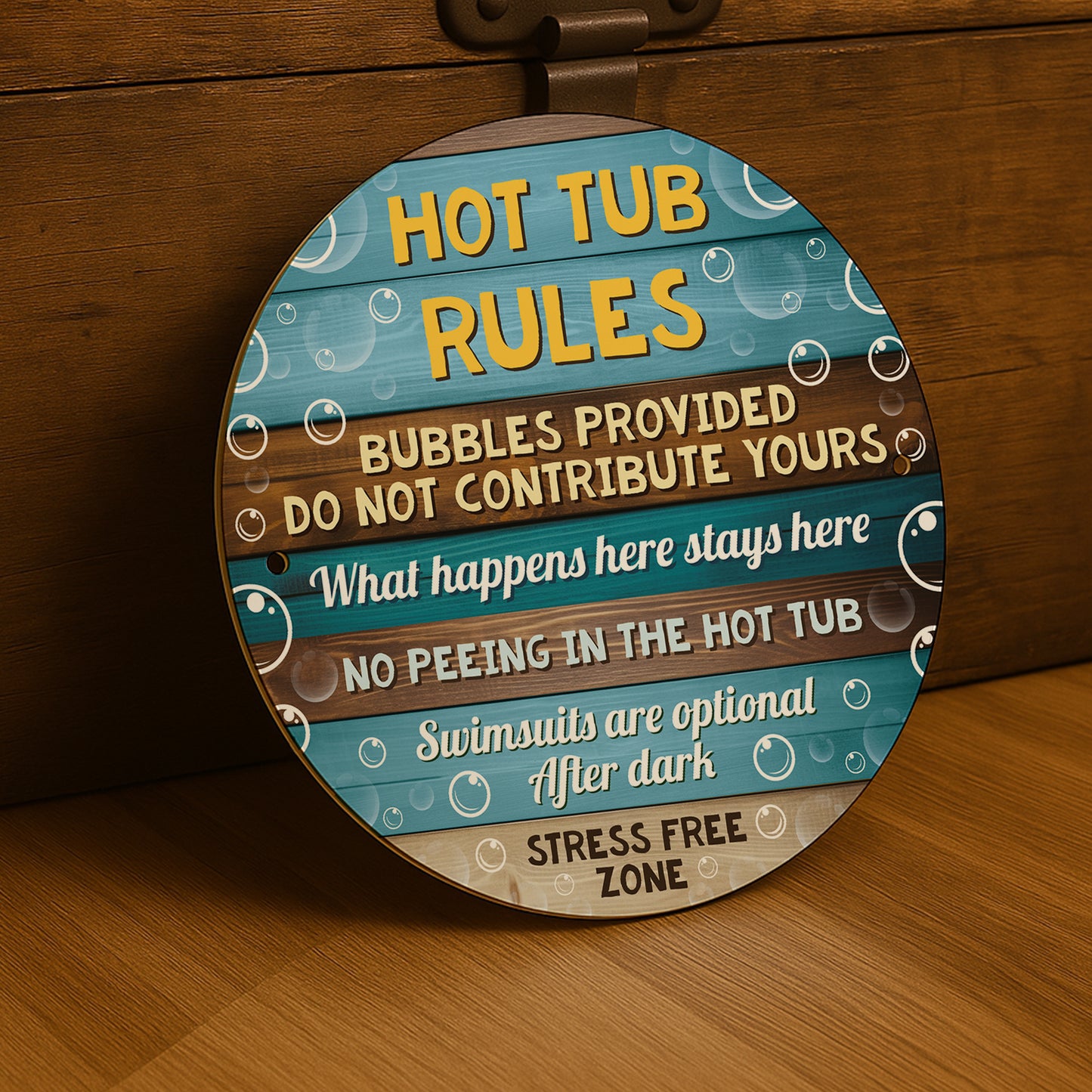 Hot Tub Sign For Outdoor Hot Tub Rules Sign Wall Mounted Sign