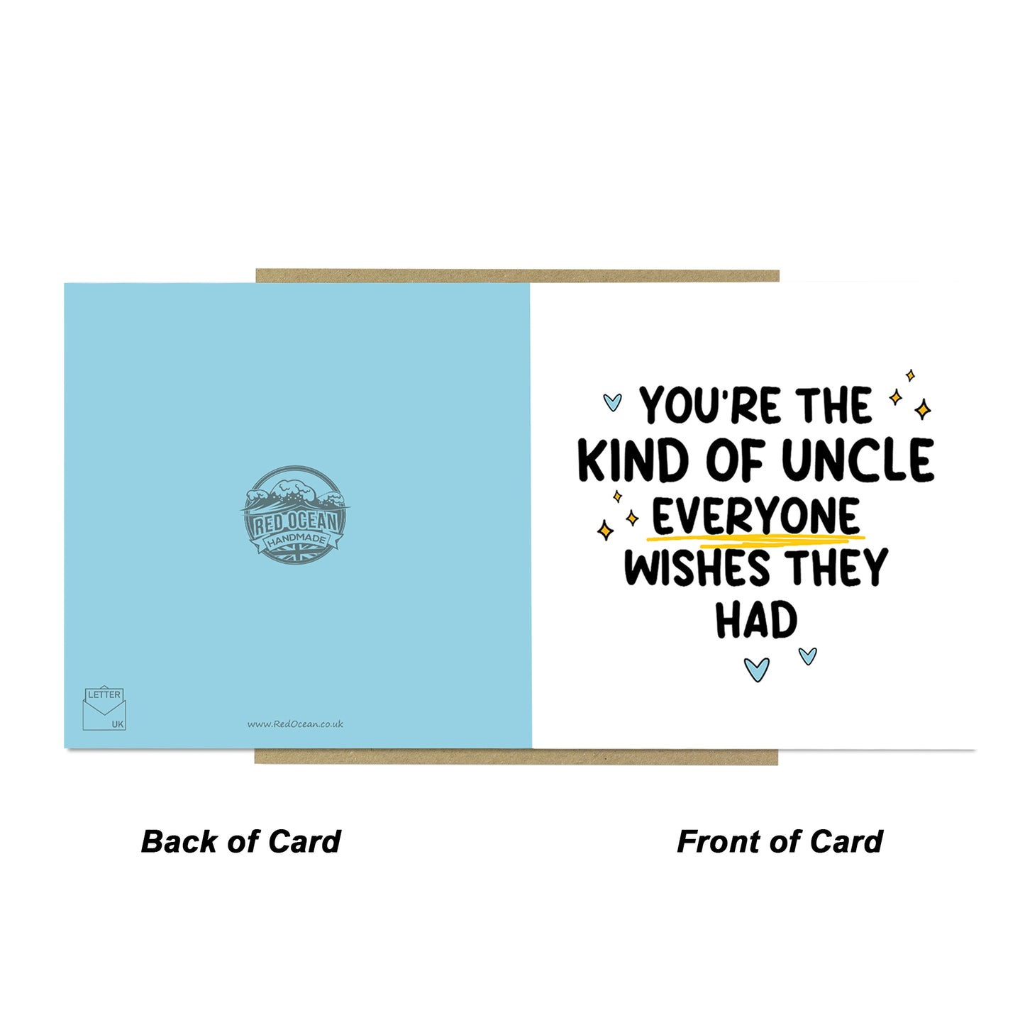 Thank You Card For Uncle Everyone Wishes They Had Card