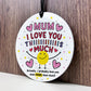 Gift For Best Mum I Love You This Much Mum Birthday Gift