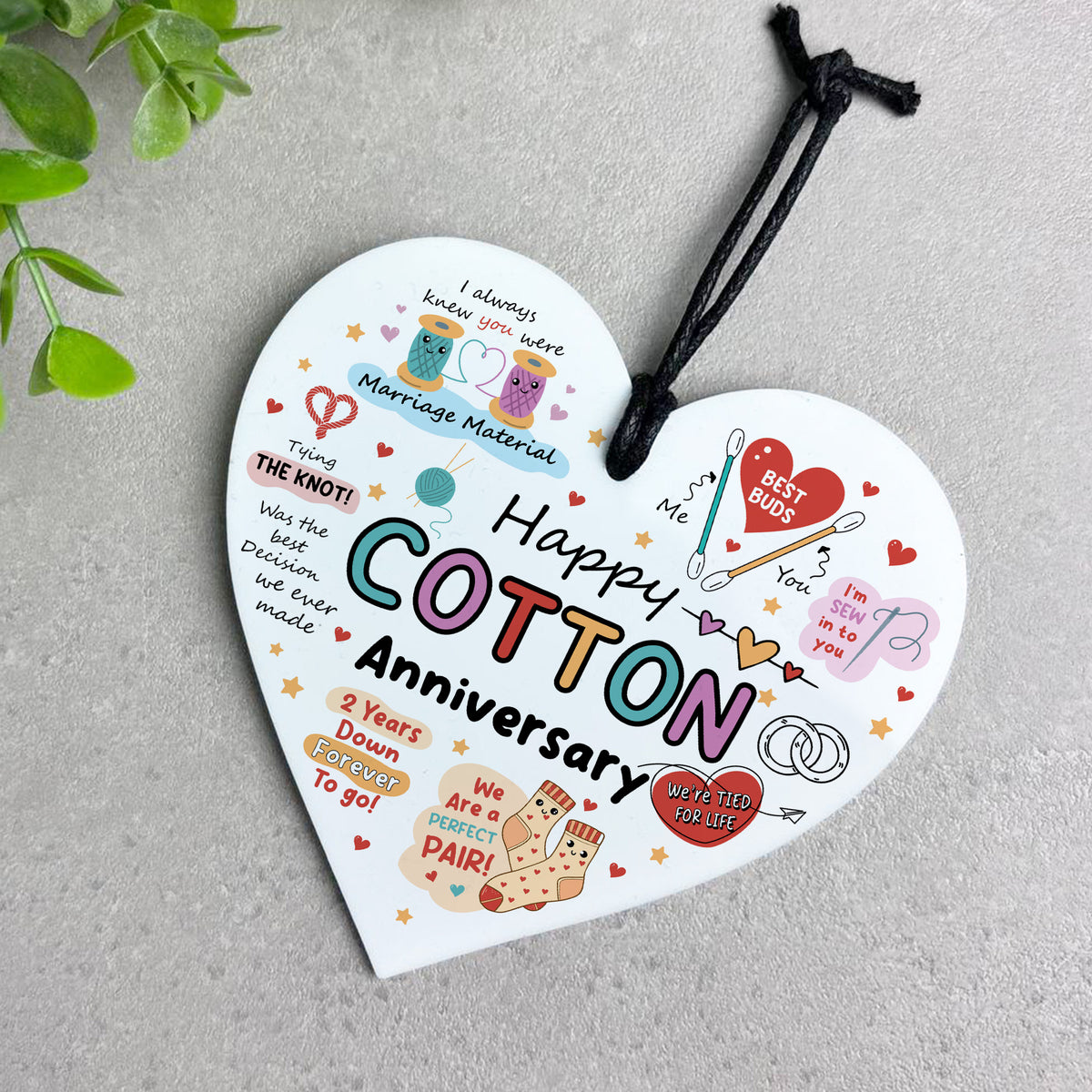Funny 2nd Anniversary Gift Wood Anniversary Gifts For Husband