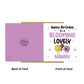 Happy Birthday Card For Nanny Blooming Lovely Nanny