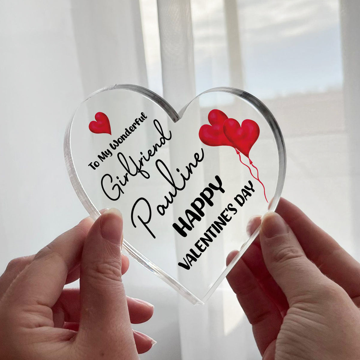Gift For Girlfriend To My Wonderful Girlfriend Happy Valentines